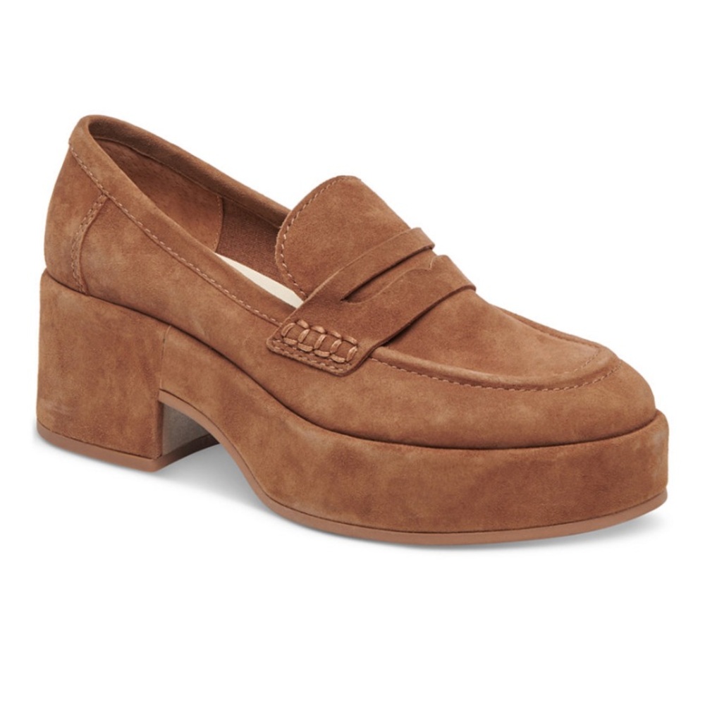 Dolce Vita Women's Yanni Tailored Block-Heel Platform Loafers
